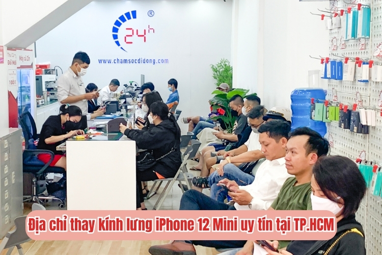 thay kính lưng iphone 12 mini