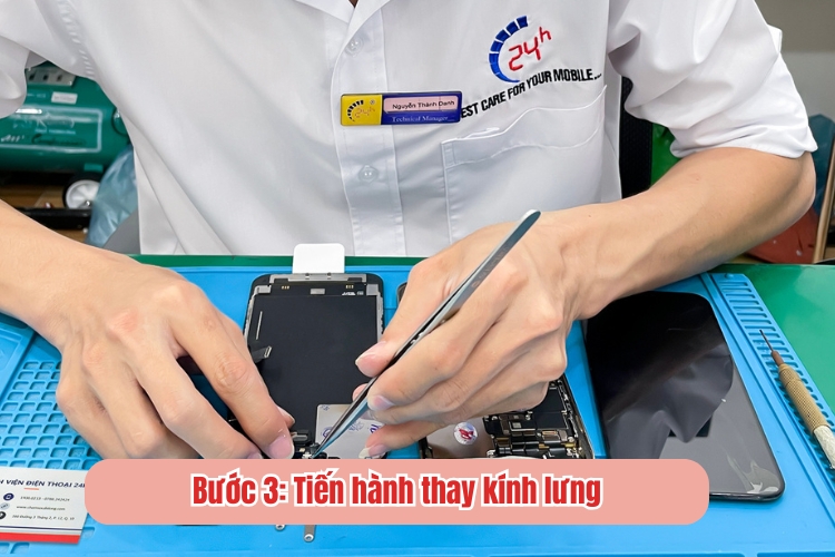 thay kính lưng iphone 12 mini