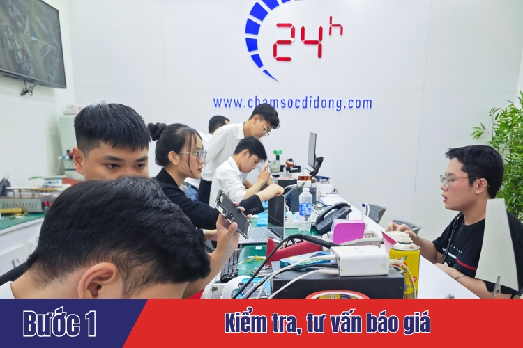 thay kính lưng iPhone 16