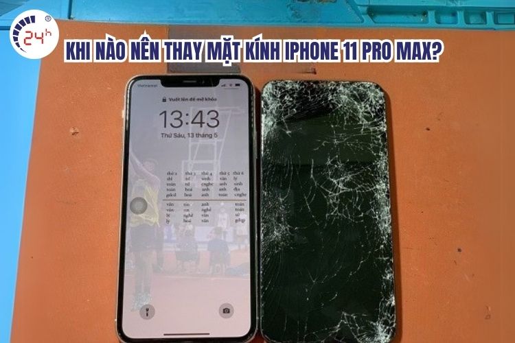 thay mặt kính iPhone 11 Pro Max