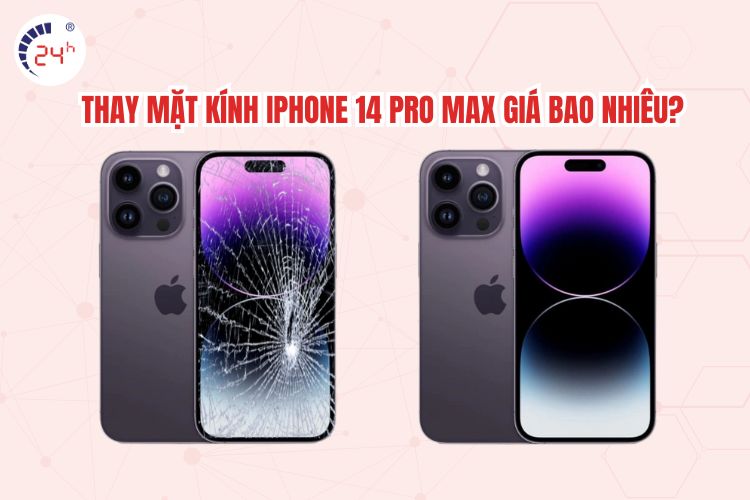 thay mặt kính iPhone 14 Pro Max