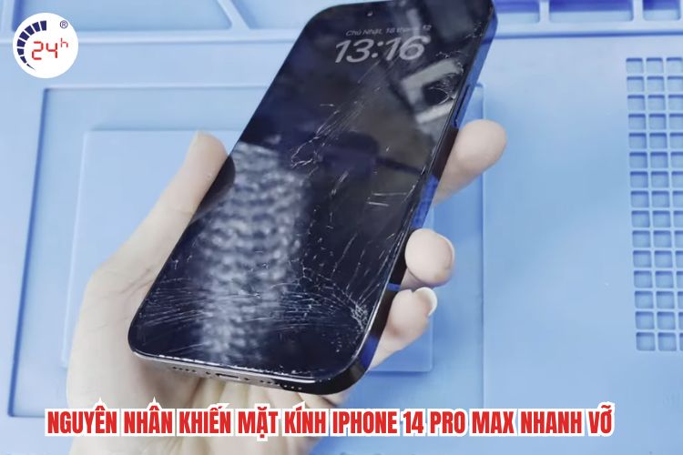 thay mặt kính iPhone 14 Pro Max