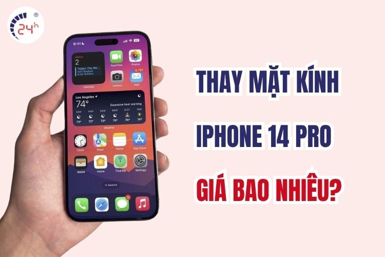 Thay mặt kính iPhone 14 Pro giá bao nhiêu