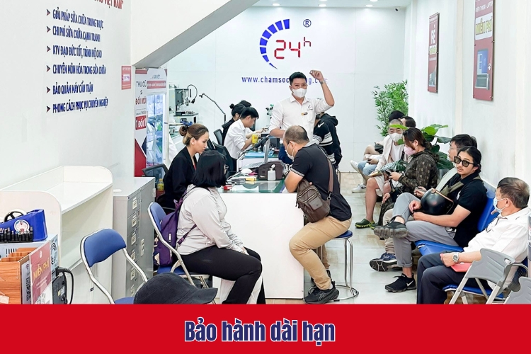 cam kết khi thay kính lưng iPhone 14 Plus