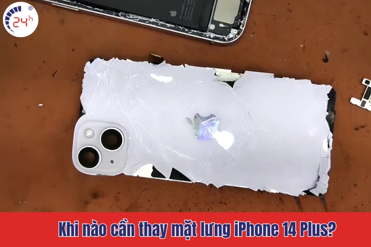 Khi nào nên thay kính lưng iPhone 14 Plus