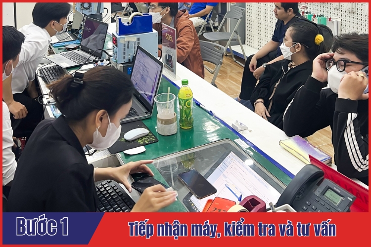 Quy trình thay kính lưng iphone 14 plus
