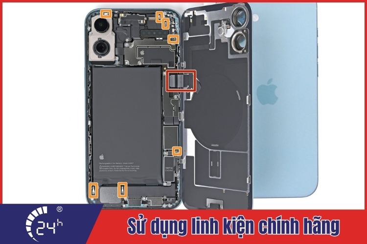 Cam kết khi thay kính lưng khi thay kính lưng iphone 16 plus