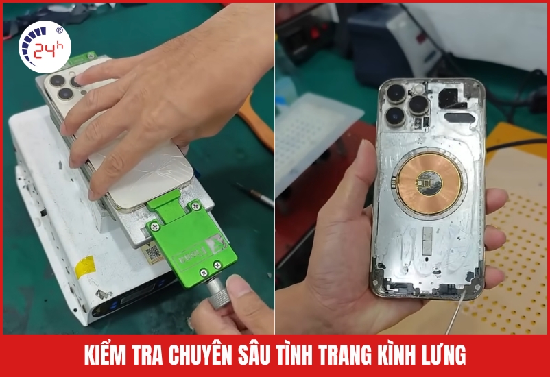 Kiểm tra chuyên sâu tình trạng kính lưng