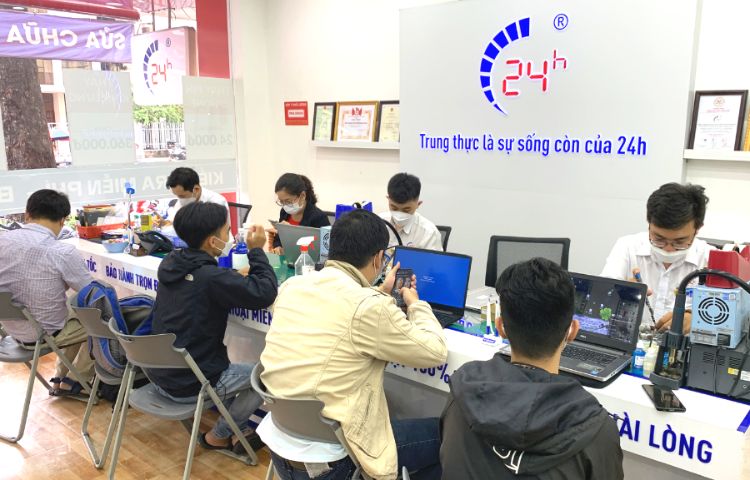 Bệnh Viện Điện Thoại Laptop 24h rất hân hạnh được phục vụ quý khách