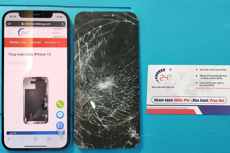 thay màn hình iPhone 12