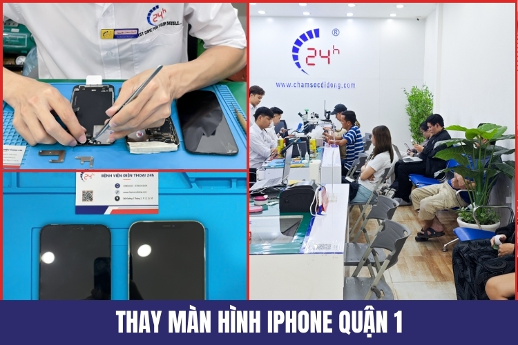 Thay màn hình iPhone Quận 1