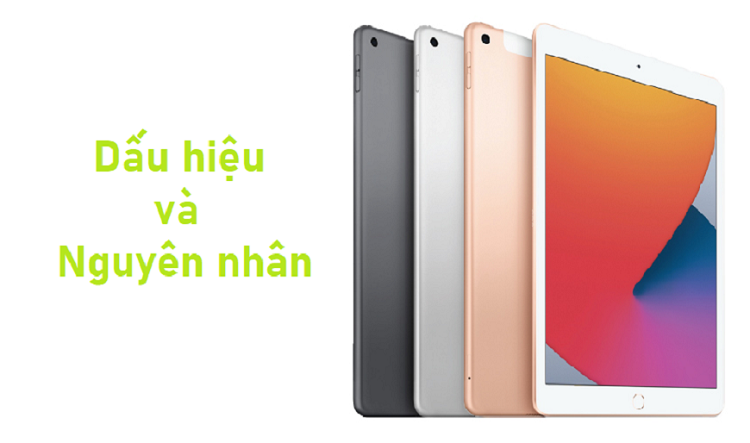 dấu hiệu và nguyên nhân cần thay màn hình iPad Gen 8 