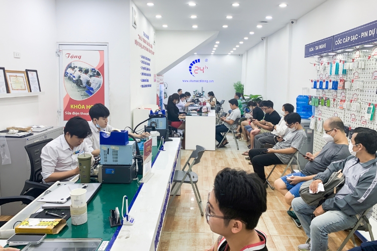 Tiếp nhận iphone 11 pro max bị lỗi màn hình