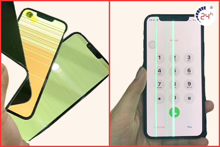 màn hình iphone 12 mini bị hỏng
