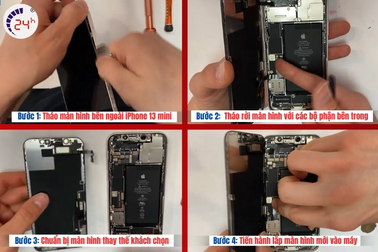 thay màn hình iphone 13 mini