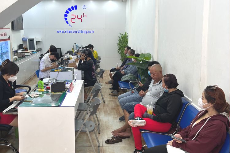 quy trình sửa màn hình iphone 13 pro max