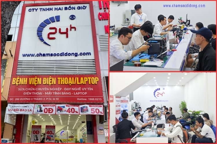 Địa điểm thay màn hình iPhone 13 uy tín