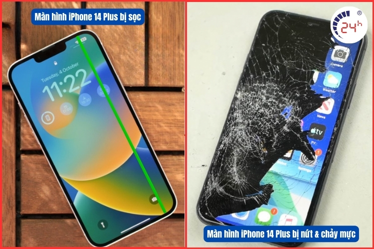 iPhone 14 Plus bị lỗi màn hình