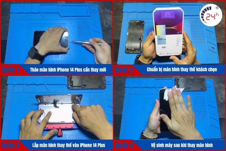 thay màn hình iphone 14 plus