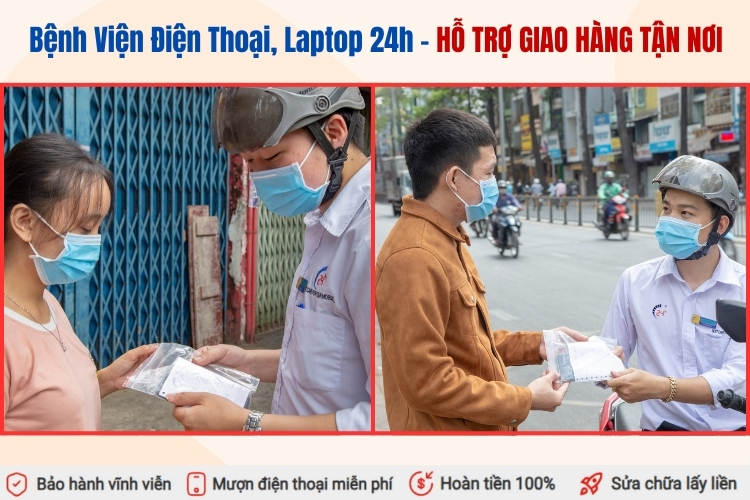 hỗ trợ giao hàng tận nơi
