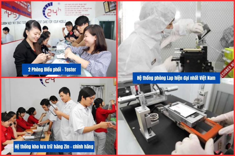 trang thiết bị hiện đại