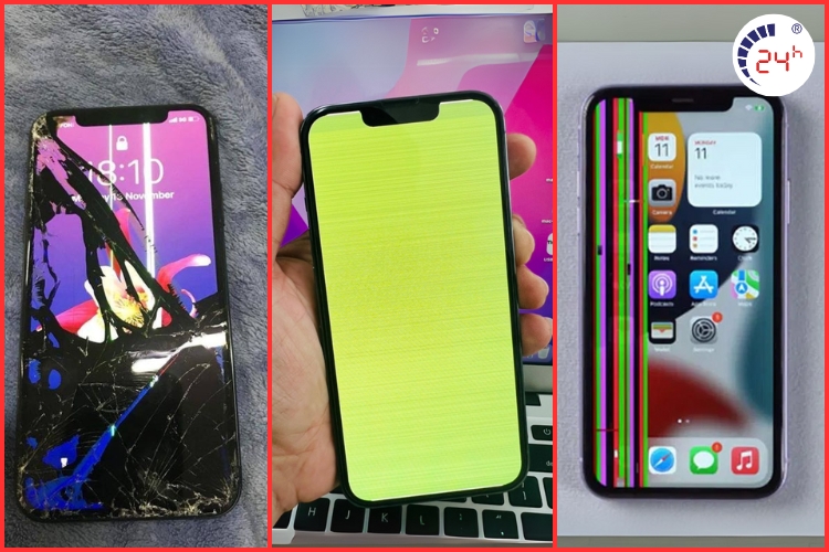màn hình iphone 14 bị lỗi