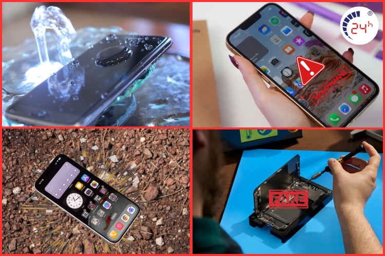 nguyên nhân khiến màn hình iphone 14 bị hỏng