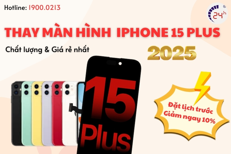 thay màn hình iphone 15 plus