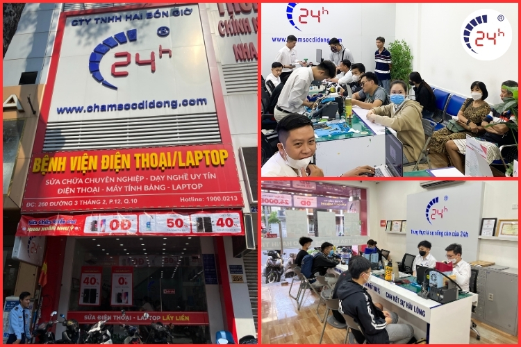 Bệnh Viện Điện Thoại, Laptop 24h