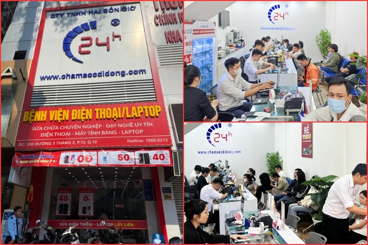 Địa chỉ thay màn hình iPhone uy tín