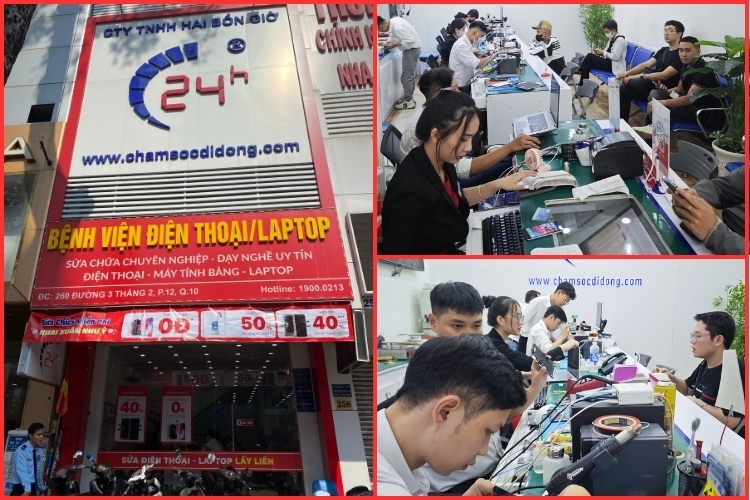 Bệnh Viện Điện Thoại, Laptop 24h