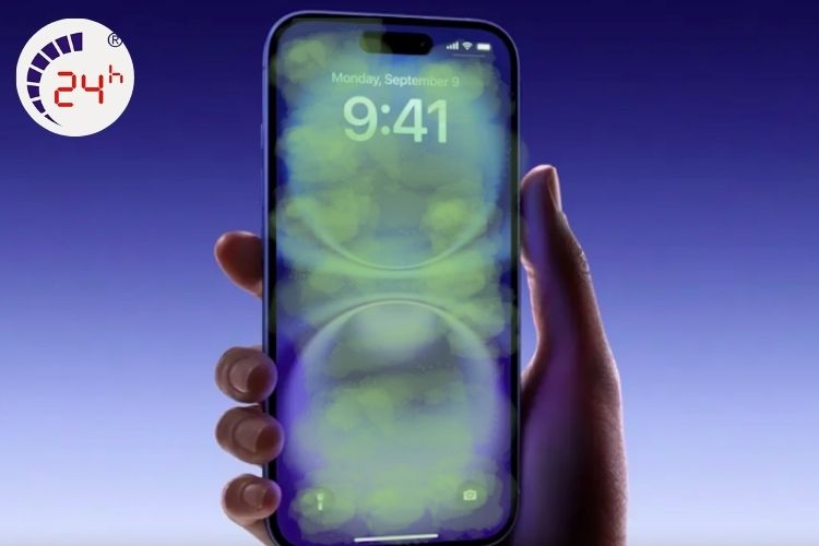 iphone 16 pro max bị ám xanh