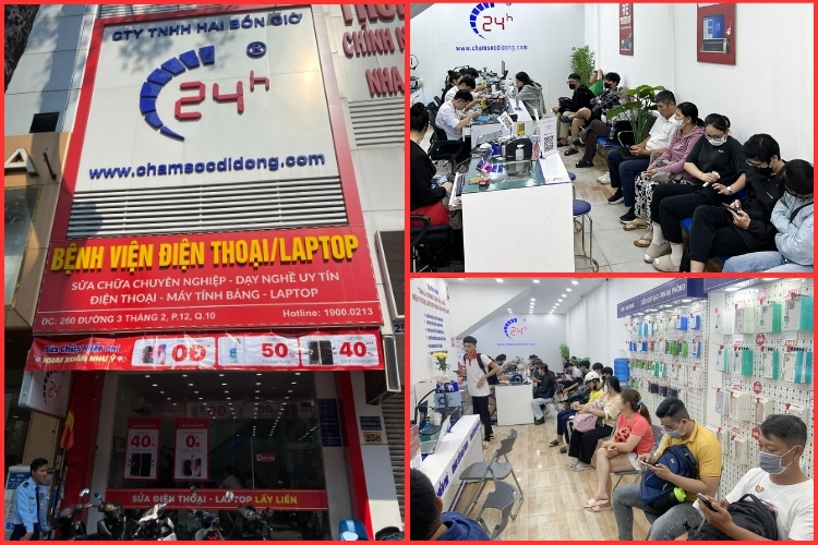 Bệnh Viện Điện Thoại, Laptop 24h