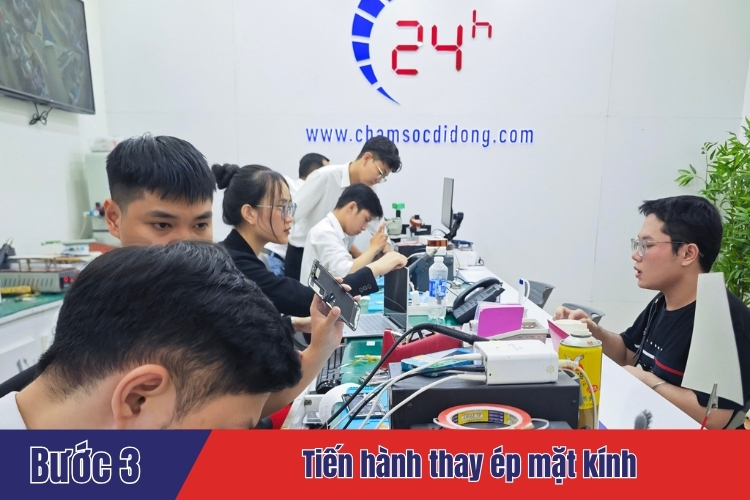 thay mặt kính iPhone 13