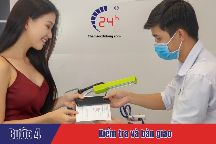 thay mặt kính iPhone 15 Pro