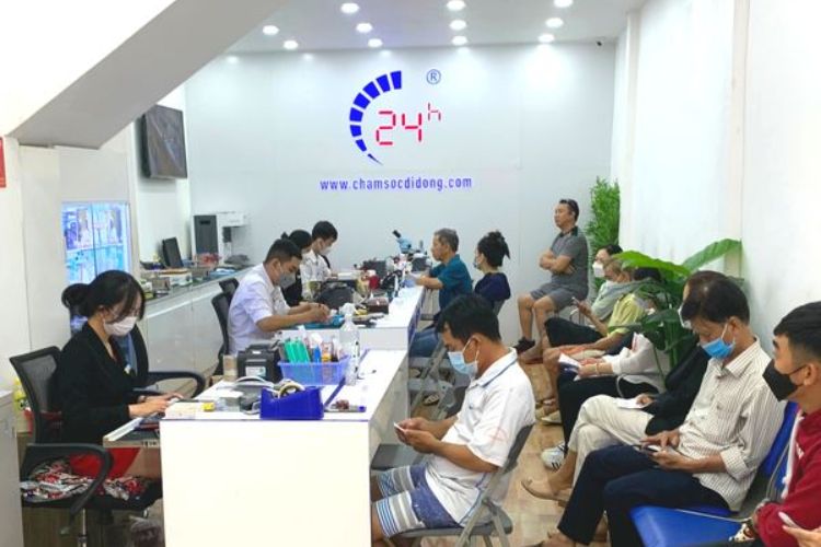 Thay mặt kính màn hình tại Bệnh Viện Điện Thoại Laptop 24h