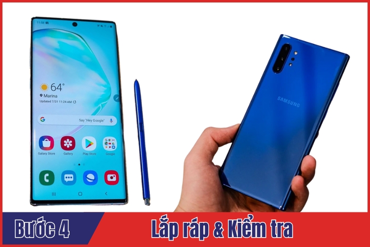dịch vụ thay pin Samsung Note 10 Plus giá rẻ