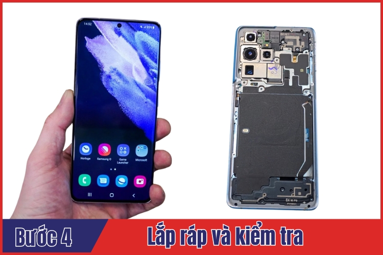 thay pin Samsung S21 Ultra chính hãng lấy ngay