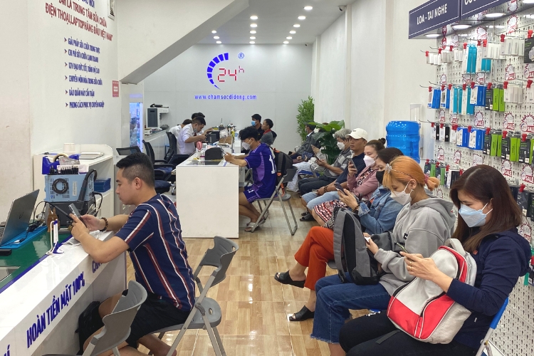 Dịch vụ thay pin samsung