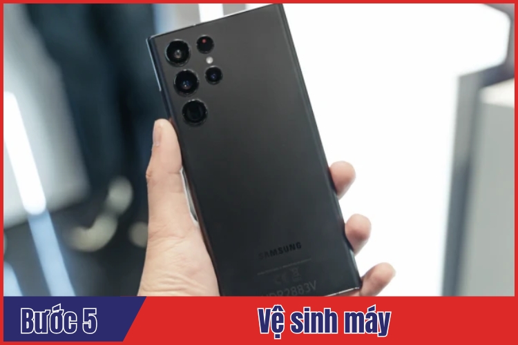 thay pin Samsung S22 Ultra chính hãng lấy ngay
