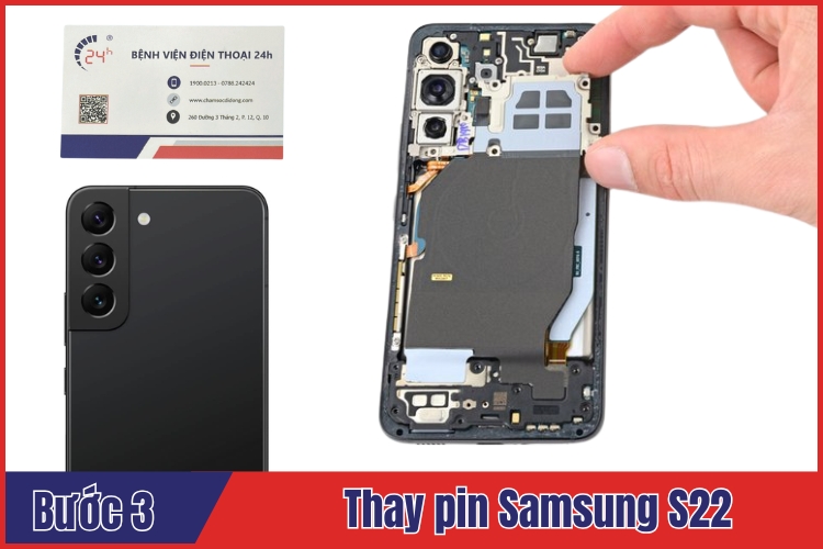 dịch vụ thay pin Samsung S22 5G chất lượng