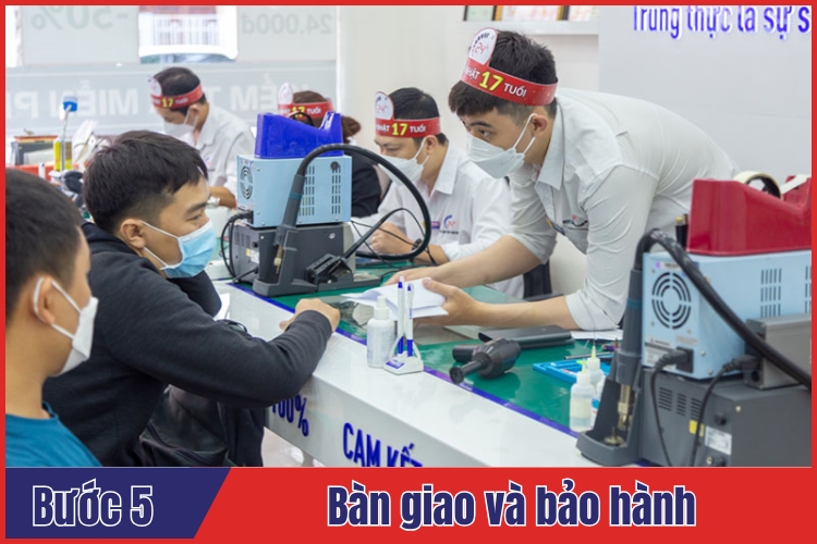  quy trình thay pin iPhone 11 Pro chính hãng tại tphcm