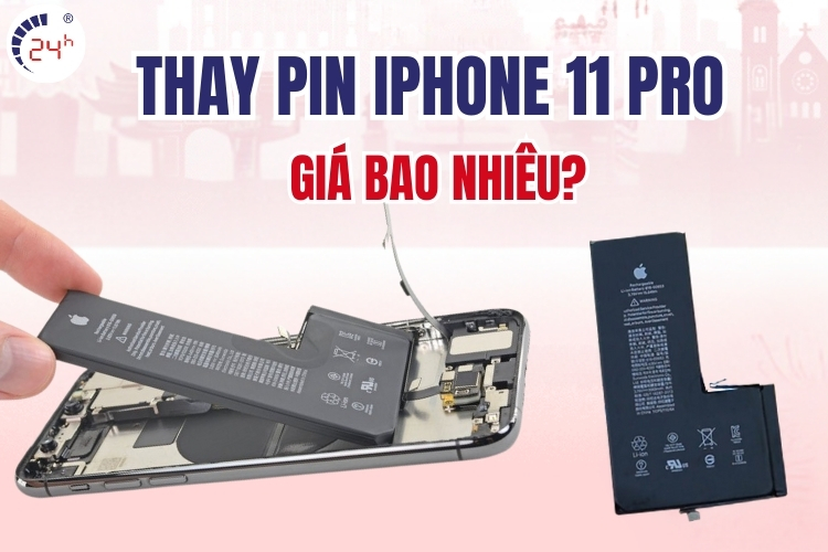  thay pin iPhone 11 Pro giá bao nhiêu