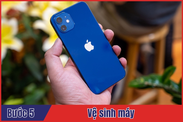Quy trình thay Pin iPhone 12 