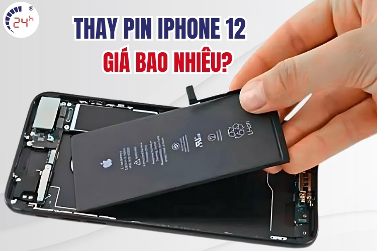 thay pin iphone 12 chính hãng giá bao nhiêu tiền