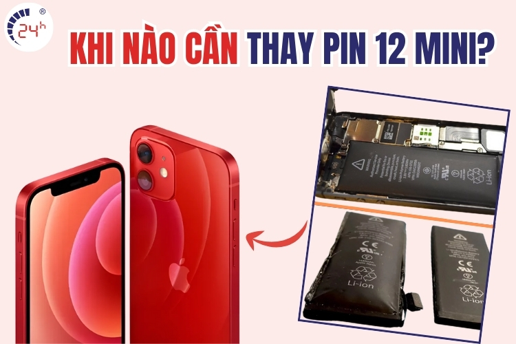 Khi nào nên thay pin mới cho iPhone 12 Mini