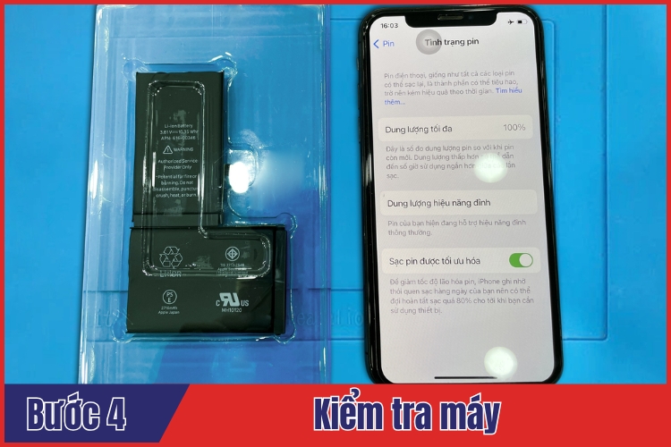 Quy trình thay Pin iPhone 12 Pro Max