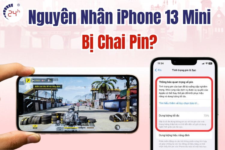 dịch vụ thay pin iPhone 13 Mini giá bao nhiêu