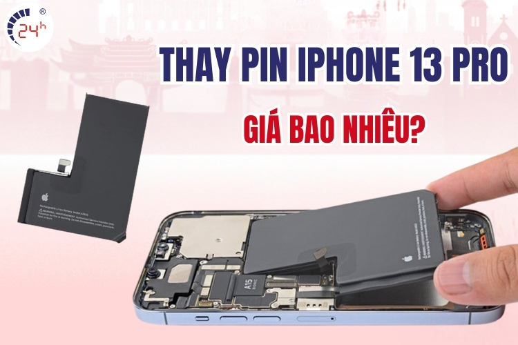 Thay pin iPhone 13 Pro giá bao nhiêu tại TP.HCM