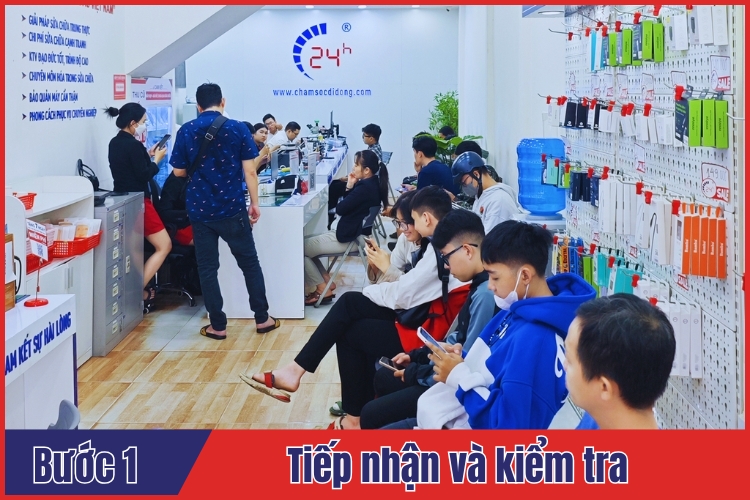 Quy trình thay Pin iPhone 14 Plus tại Bệnh Viện Điện Thoại, Laptop 24h